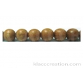 Rosewood Round Beads 6mm